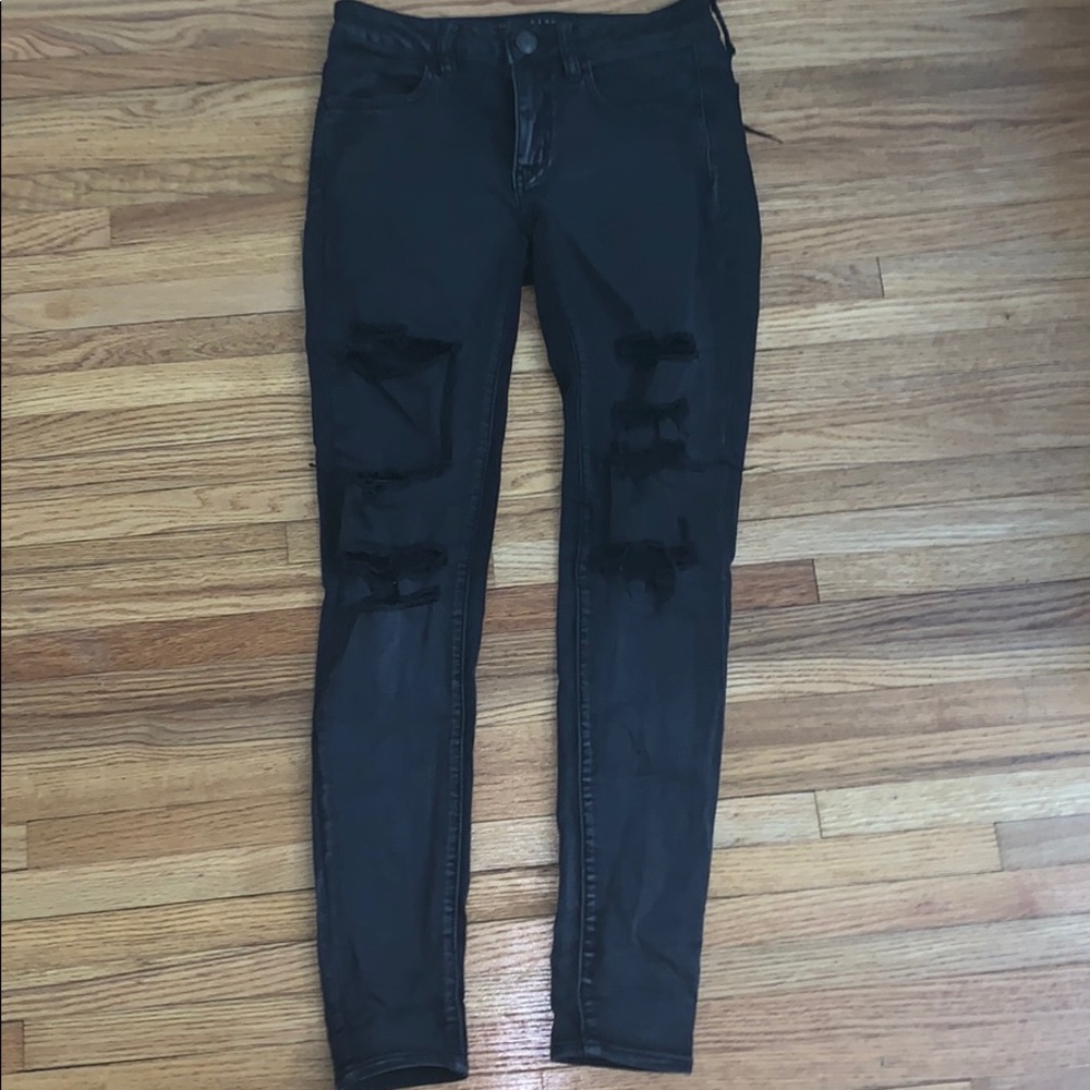 American Eagle black/gray jeans